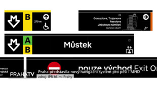 Praha představila nový navigační systém pro pěší i MHD