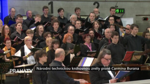 Národní technickou knihovnou zněly písně Carmina Burana