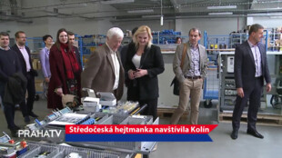 Středočeská hejtmanka navštívila Kolín