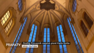 Ondřej Provazník zazpívá písně Karla Gotta