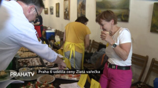 Praha 6 udělila ceny Zlatá vařečka