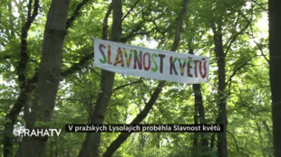 V pražských Lysolajích proběhla Slavnost květů