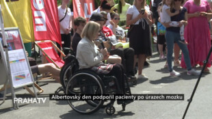 Albertovský den podpořil pacienty po úrazech mozku