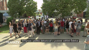 Veřejnost i politici debatovali o podobě sídliště Ďáblice