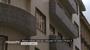 Hlavní město plánuje zakoupit 35 bytů v Praze 3