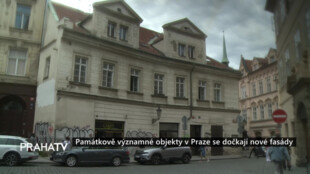 Památkově významné objekty v Praze se dočkají nové fasády