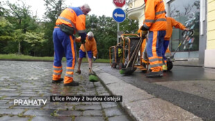 Ulice Prahy 2 budou čistější