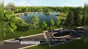 Letenská pláň se letos dočká nového rybníku