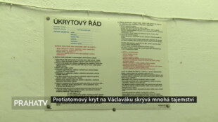Protiatomový kryt na Václaváku skrývá mnohá tajemství