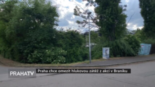 Praha chce omezit hlukovou zátěž z akcí v Braníku