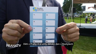 Děti z Prahy 4 si užily dětský den v Roztylech