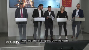 Praha má vstoupit do spolku Otevřená města