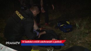 V Sadské cvičili záchranáři s policií