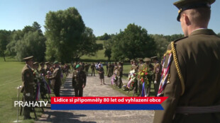 Lidice si připomněly 80 let od vyhlazení obce