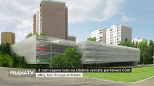 U tramvajové trati na Dědině vyroste parkovací dům