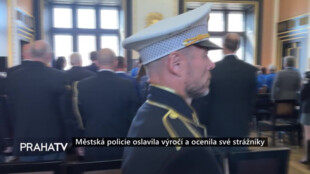 Městská policie oslavila výročí a ocenila své strážníky