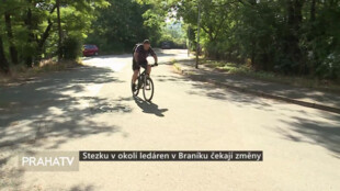 Stezku v okolí ledáren v Braníku čekají změny