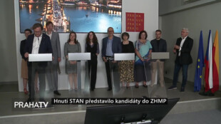 Hnutí STAN představilo kandidáty do ZHMP