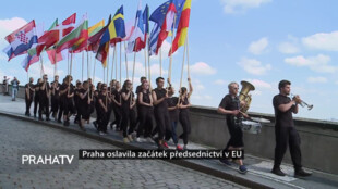 Praha oslavila začátek předsednictví v EU