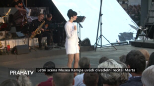 Letní scéna Musea Kampa uvádí divadelní recitál Marta