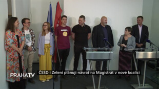 ČSSD i Zelení plánují návrat na Magistrát v nové koalici
