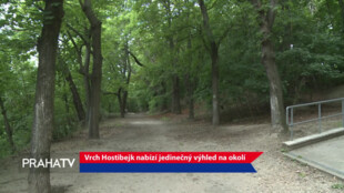 Vrch Hostibejk nabízí jedinečný výhled na okolí