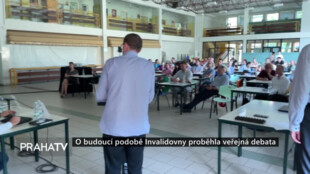 O budoucí podobě Invalidovny proběhla veřejná debata