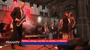 Rytmy swingu zazněly na zámku ve Vlašimi