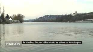 Se stavbou Dvoreckého mostu se začne na konci srpna