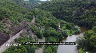 Pod Žampašským mostem se ukrývají poklady