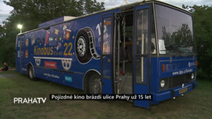 Pojízdné kino brázdí ulice Prahy už 15 let