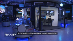 V Planetáriu můžete ovládat vesmírnou družici
