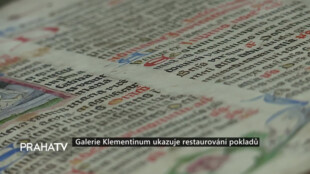 Galerie Klementinum ukazuje restaurování pokladů