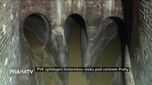 PVK zpřístupní historickou stoku pod centrem Prahy