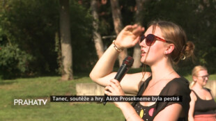 Tanec, soutěže a hry. Akce Prosekneme byla pestrá