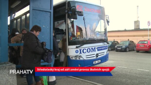 Středočeský kraj od září změní provoz školních spojů