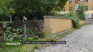 V Praze 4 je nový kontejner na stříkačky