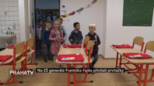 Na ZŠ generála Františka Fajtla přivítali prvňáčky