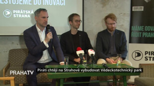 Piráti chtějí na Strahově vybudovat Vědeckotechnický park