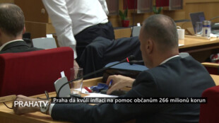 Praha dá kvůli inflaci na pomoc občanům 266 milionů korun