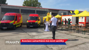 Asociace samaritánů má nové sanitky