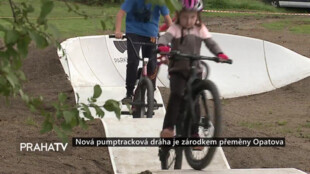 Nová pumptracková dráha je zárodkem přeměny Opatova