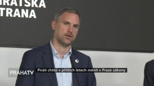 Piráti chtějí v příštích letech měnit v Praze zákony