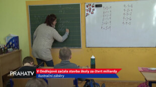 V Ondřejově začala stavba školy za čtvrt miliardy