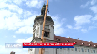 Kutnohorské zvony se po roce vrátily do zvonice