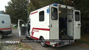 Všeobecná fakultní nemocnice rozšířila vozový park
