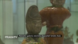Národní galerie otevřela depozitář Umění Asie