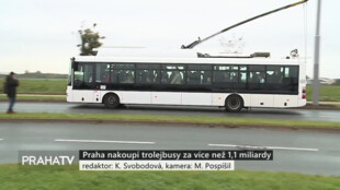 Praha nakoupí trolejbusy za více než 1,1 miliardy