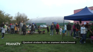 Újezdové strašení bylo ve znamení dobročinnosti