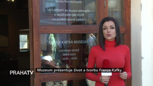Muzeum prezentuje život a tvorbu Franze Kafky
